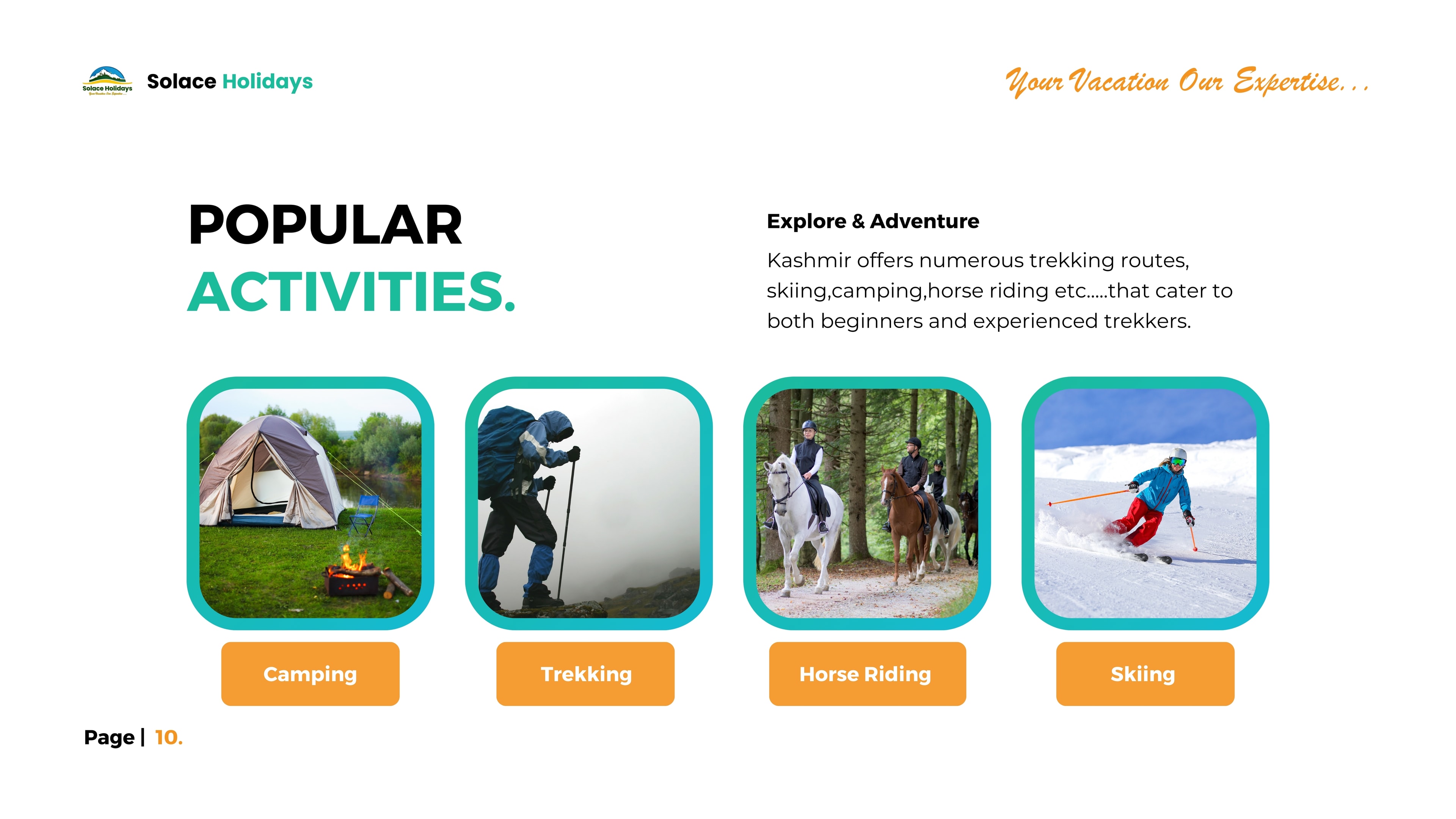 Popular Activities