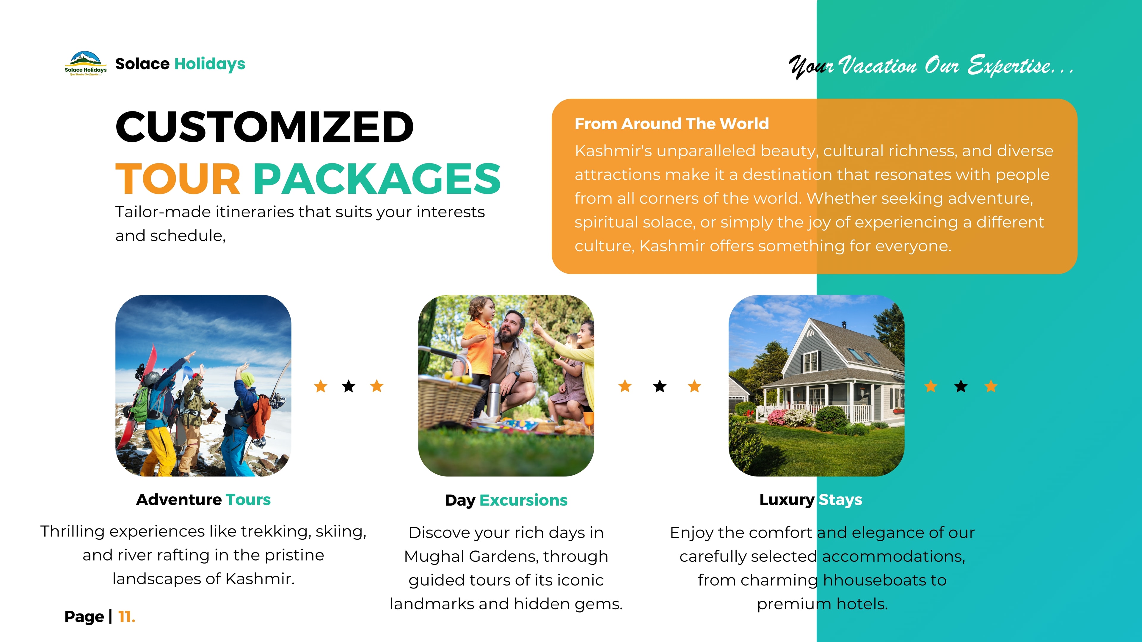 Customized Tour Packages